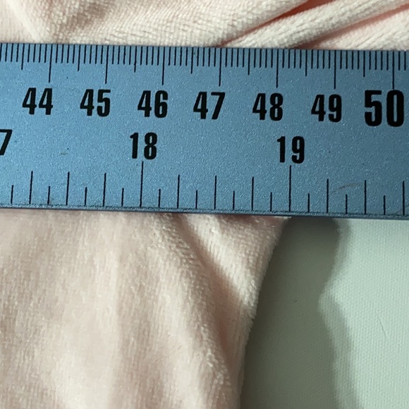 Gloria Vanderbilt Sweater Pajama Top Pink Small - Picture 5 of 9